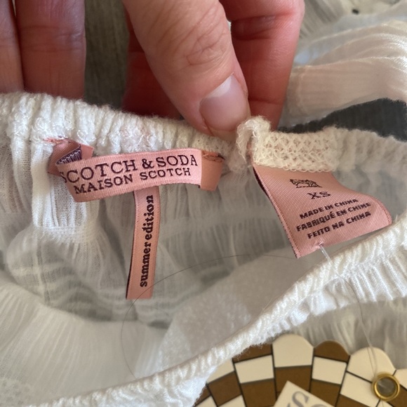 SCOTCH AND SODA nwt blouse - Picture 5 of 5